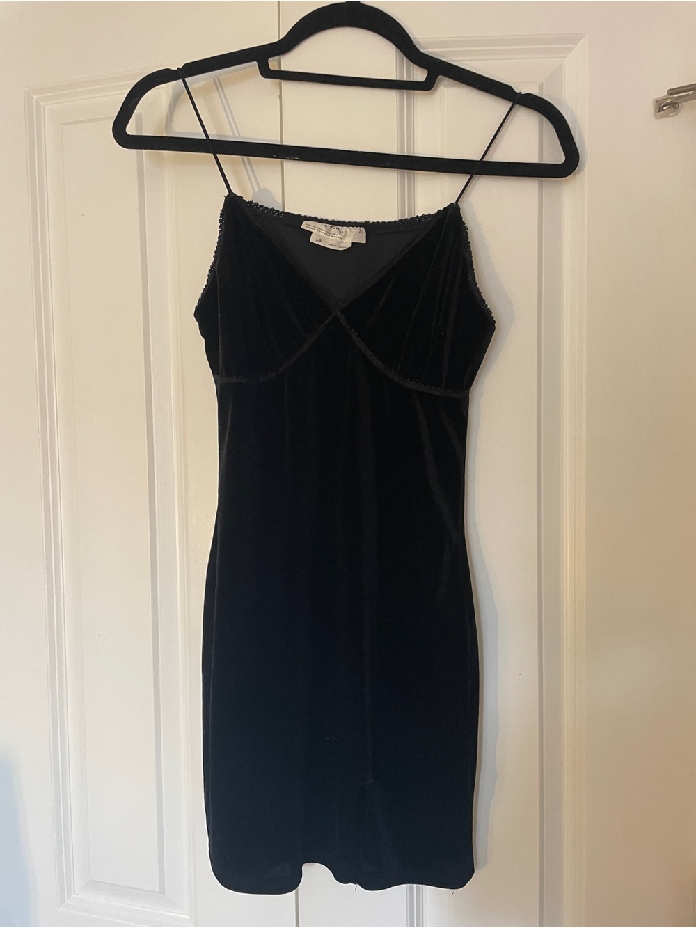 Urban Renewal Black Lace-Trim Cami